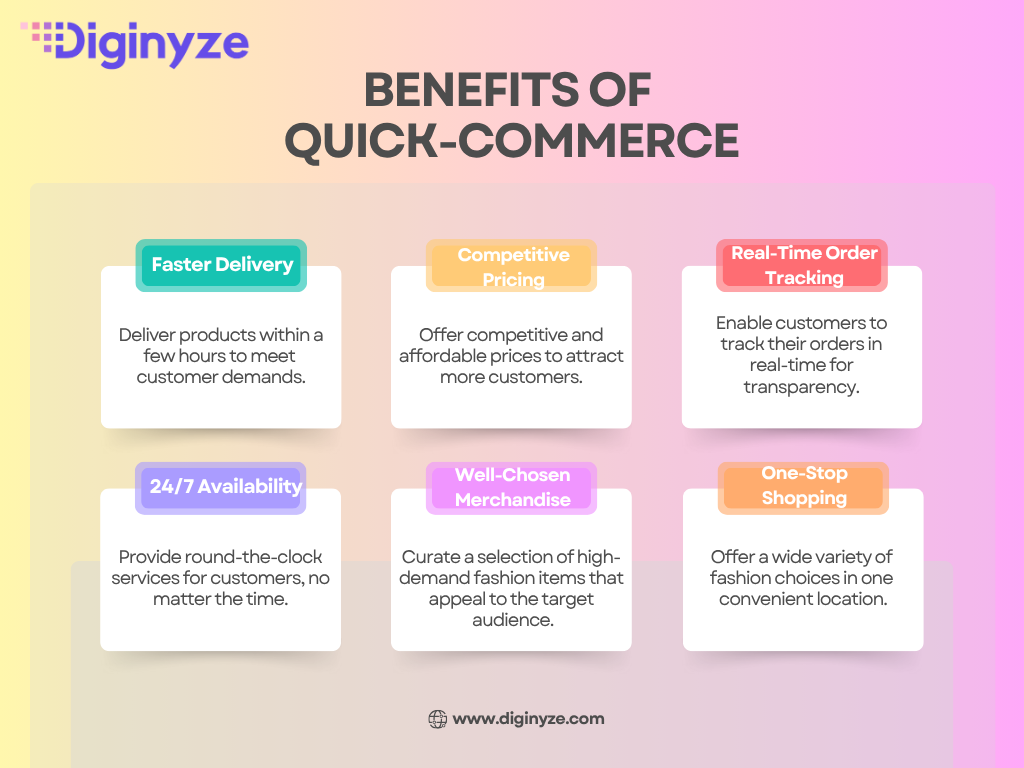 Benefits of Quick-Commerce