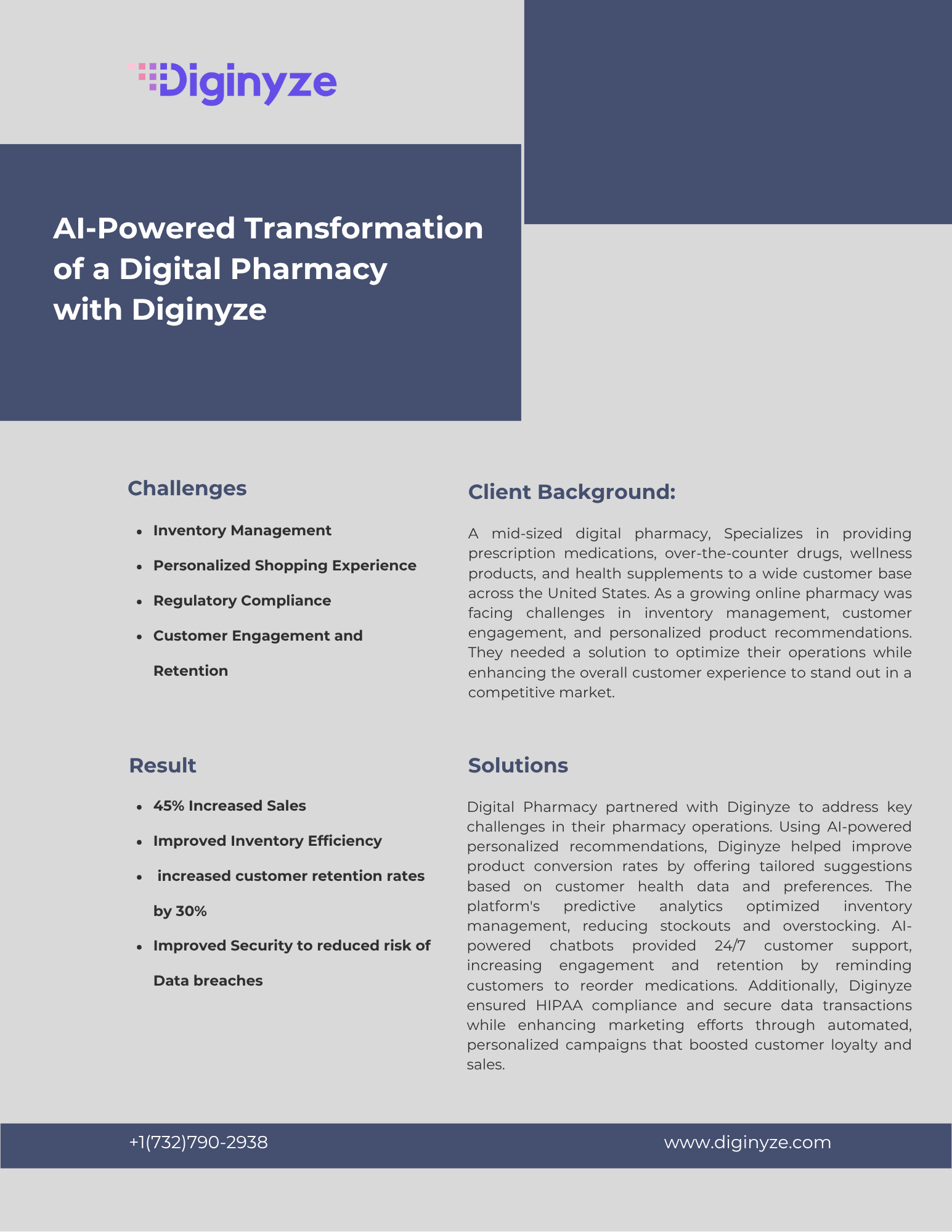 Digital Pharmacy with Diginyze